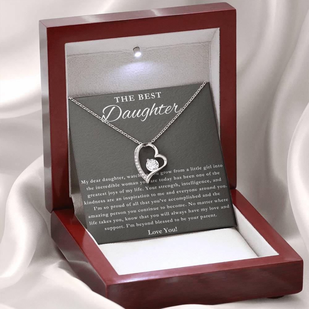 The Best Daughter - Proud Of You Necklace