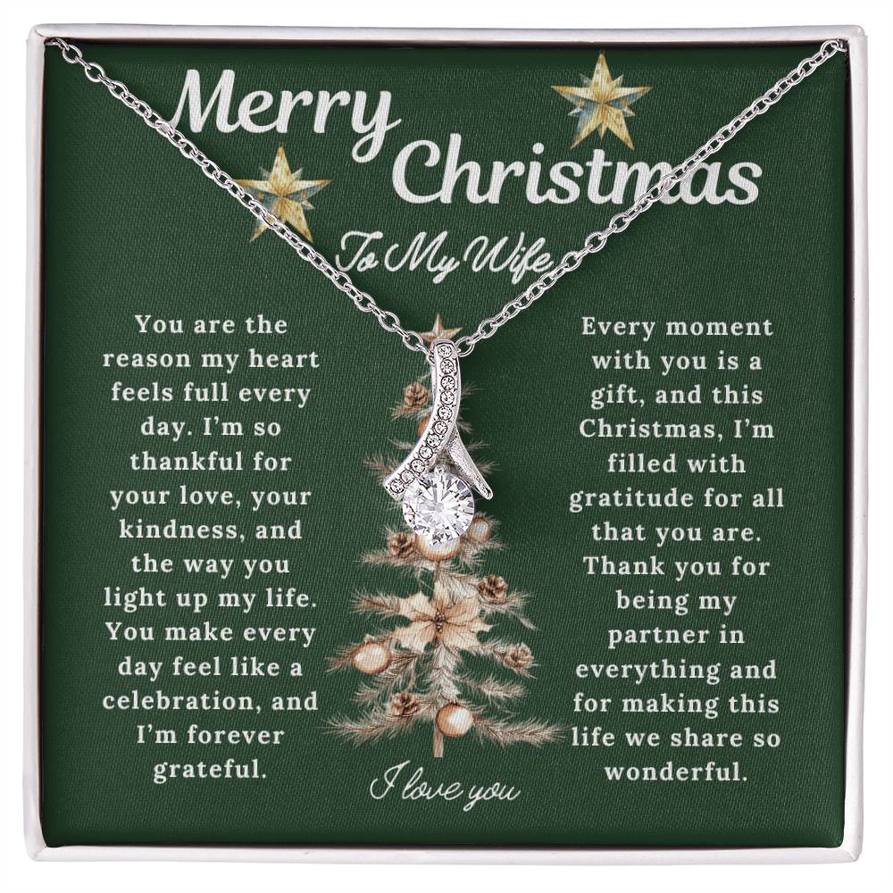 Timeless Love - Christmas Necklace for Wife Gift