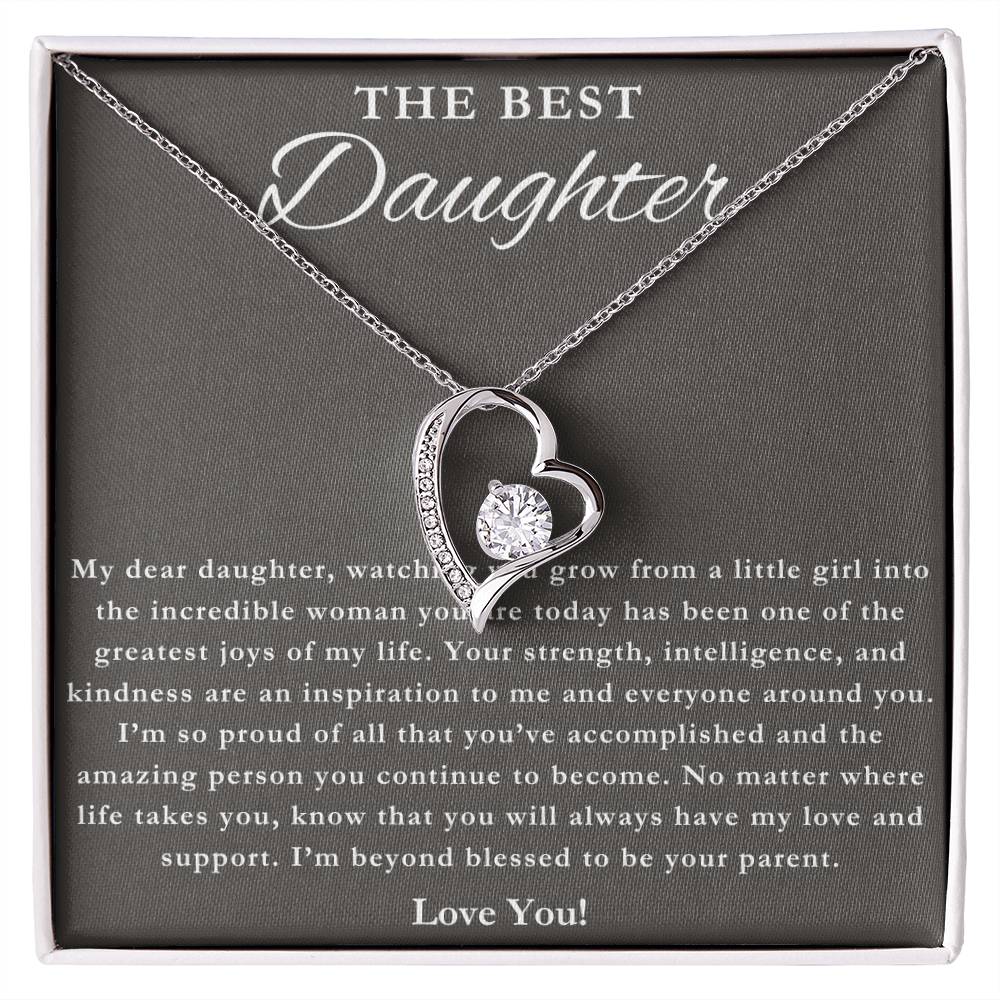 The Best Daughter - Proud Of You Necklace