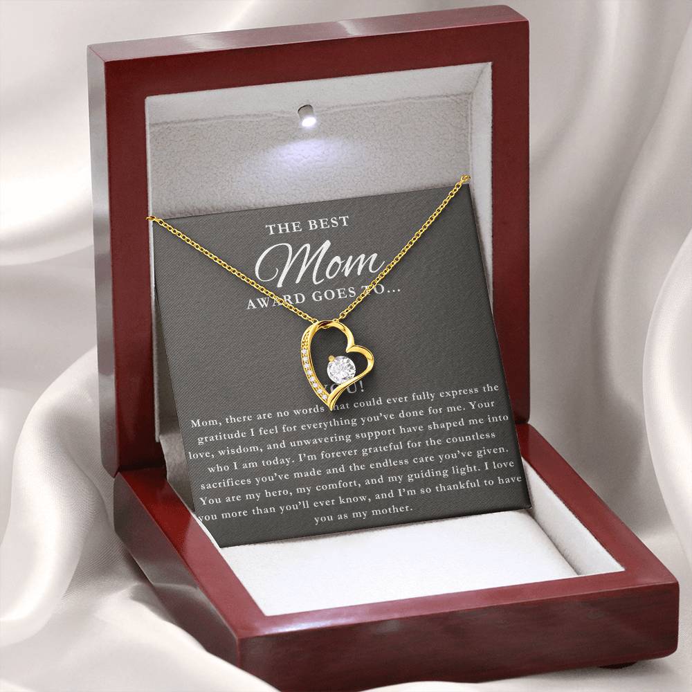 The Best Mom In The Whole World - Necklace For Mom