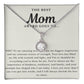 To My Biggest Inspiration - A Gift For Mom Necklace