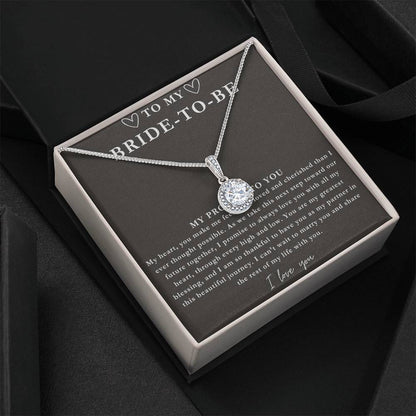 A Promise Necklace - To My Bride To Be