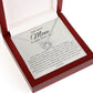 To My Biggest Supporter - A Gift For Mom Necklace