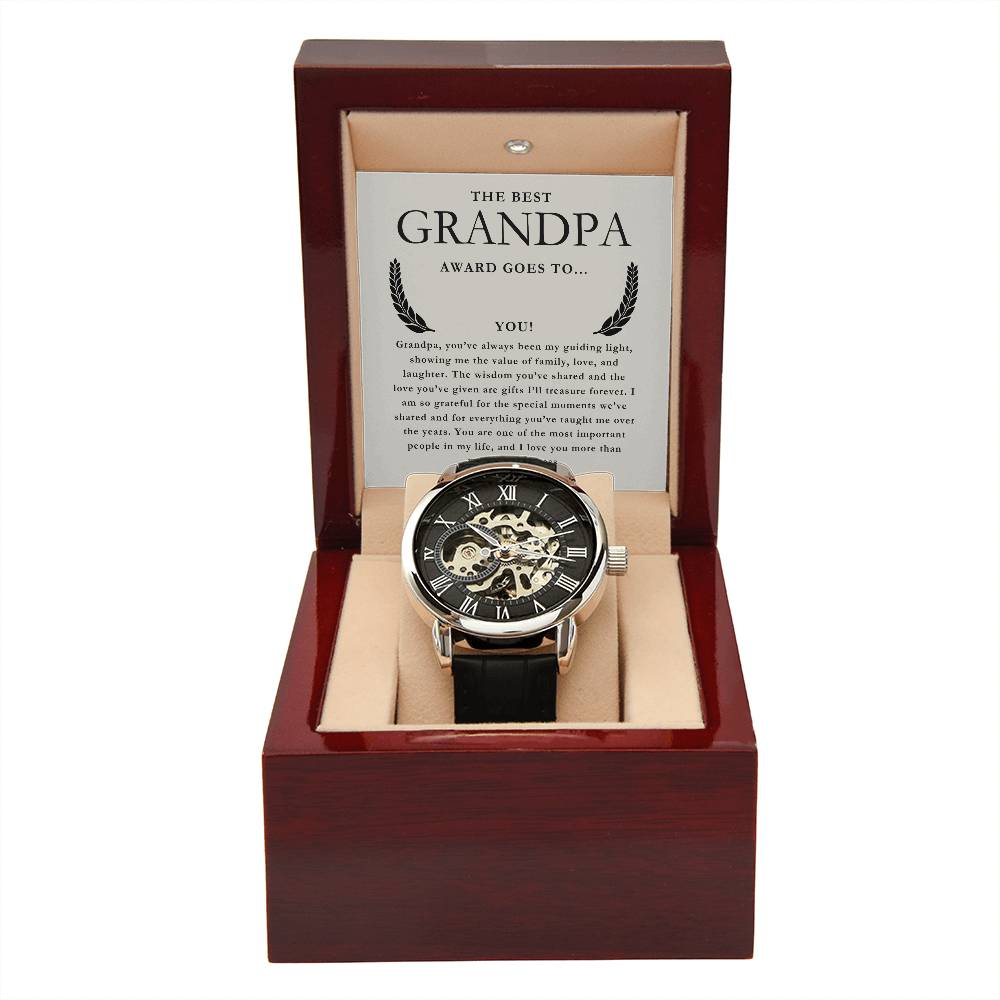 Best Grandpa Ever - Timeless Watch Gift