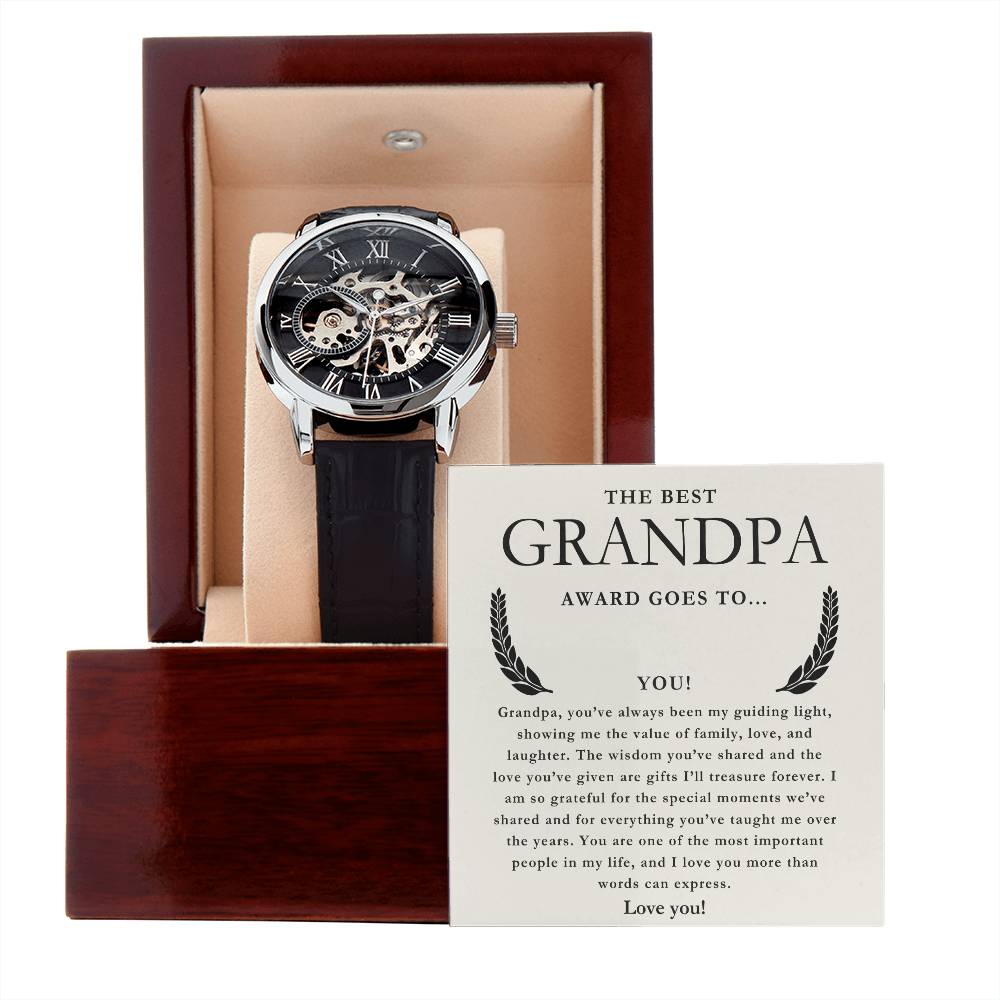 Best Grandpa Ever - Timeless Watch Gift