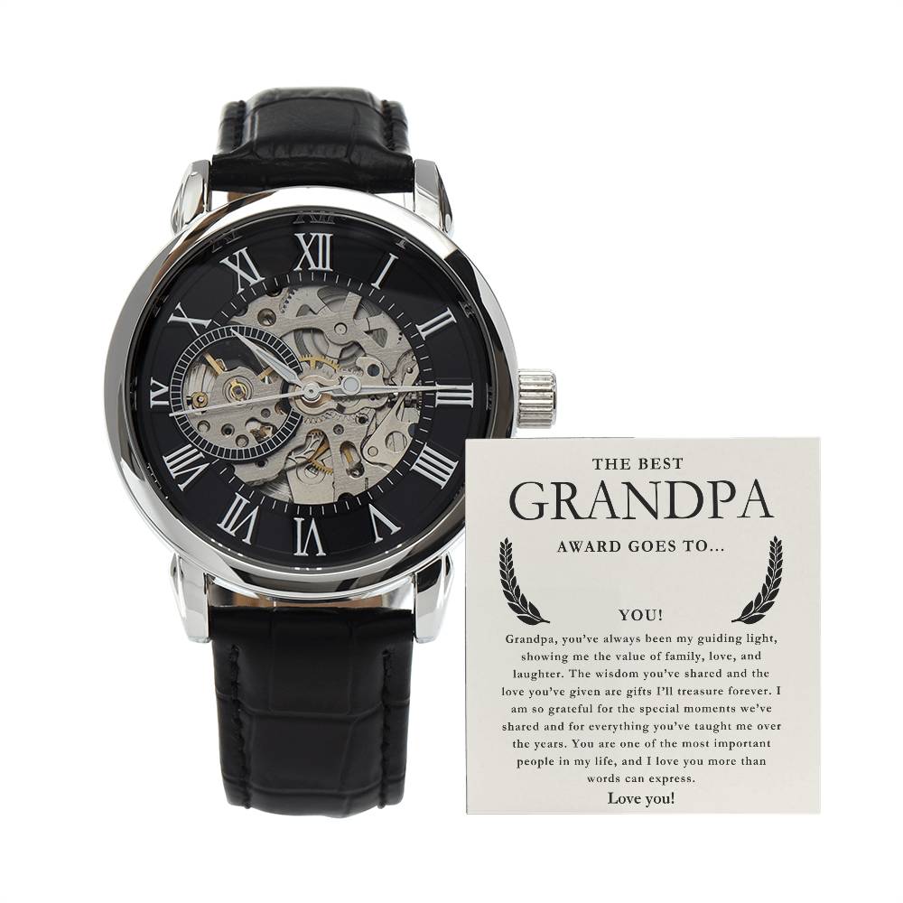 Best Grandpa Ever - Timeless Watch Gift