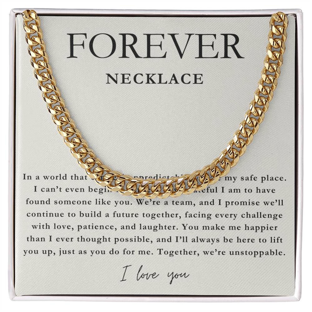 Forever Necklace - Perfect Boyfriend Gift