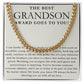 My Favorite Grandson - Cuban Chain Necklace Gift
