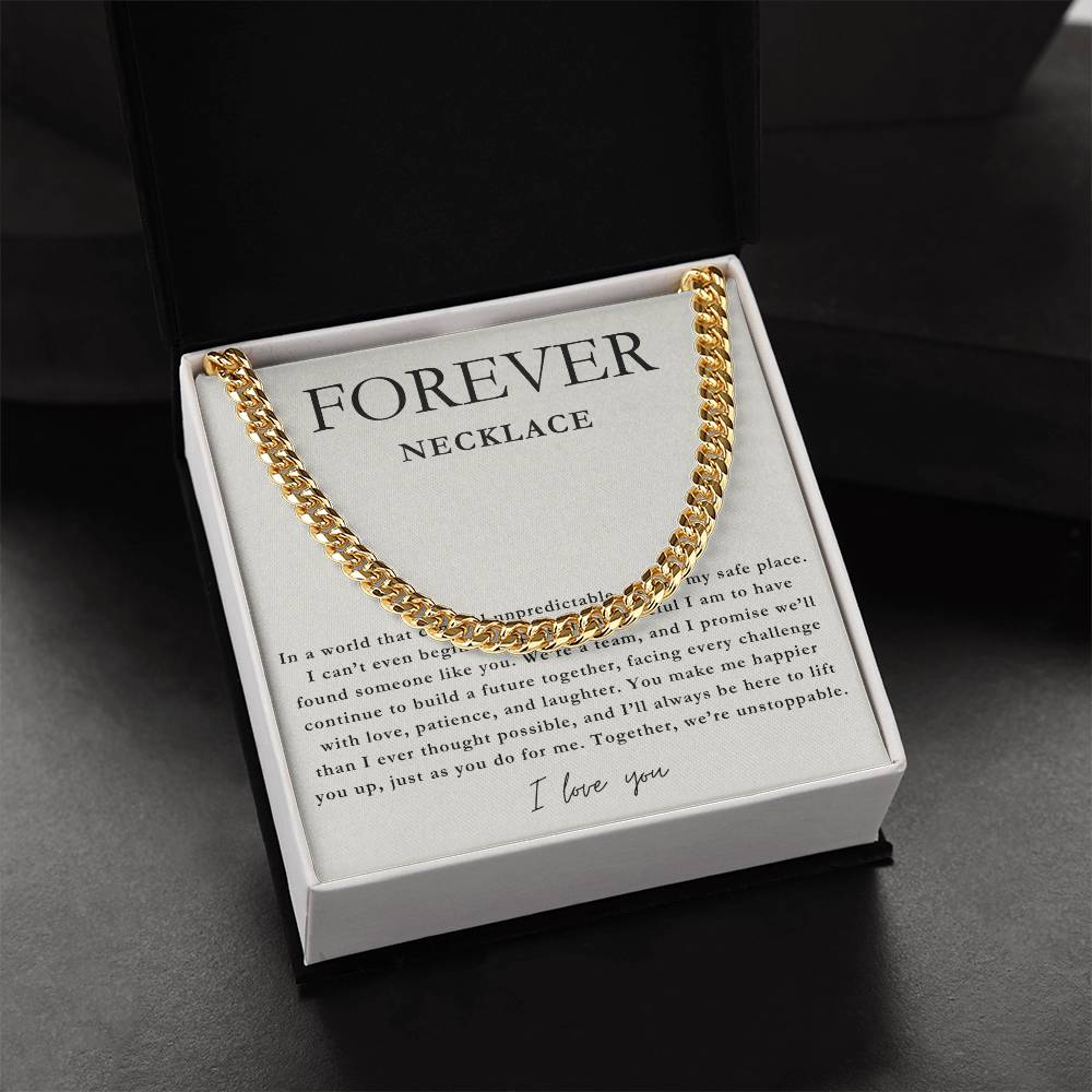 Forever Necklace - Perfect Boyfriend Gift