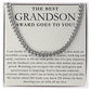 My Favorite Grandson - Cuban Chain Necklace Gift