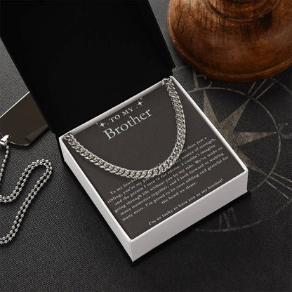 The Best Brother - Thank You Necklace