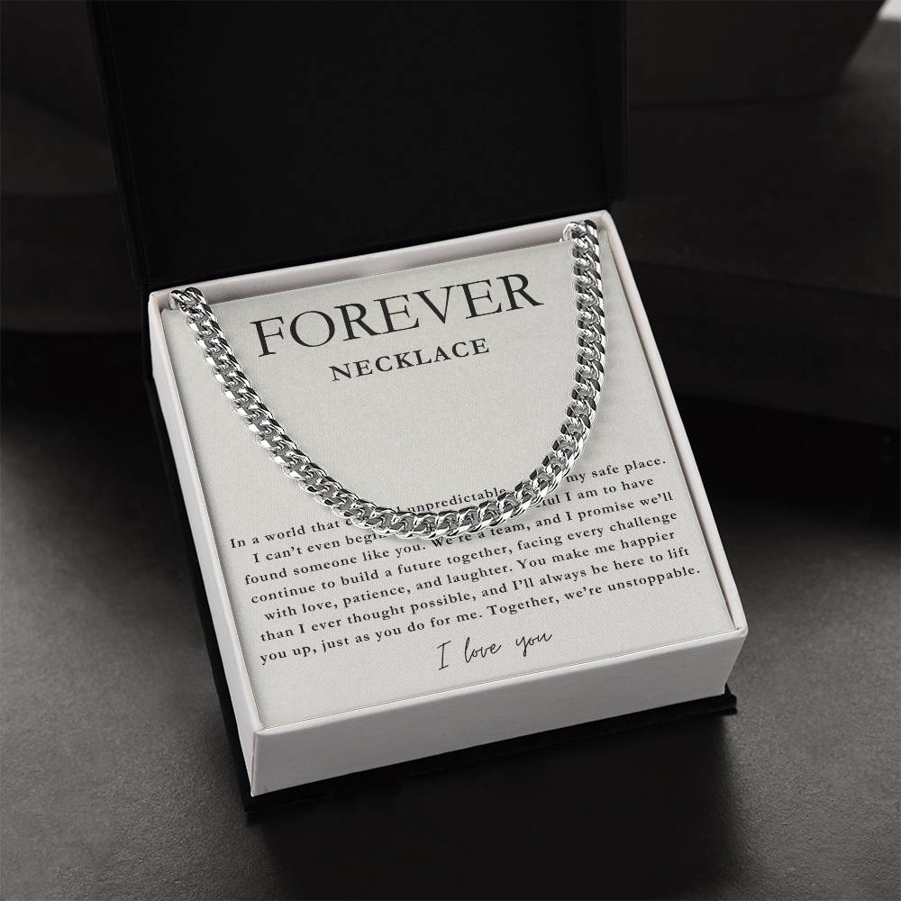 Forever Necklace - Perfect Boyfriend Gift