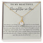 My Beautiful Daughter-in-Law Necklace Gift