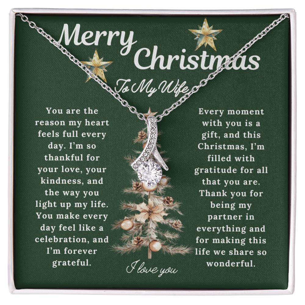 Timeless Love - Christmas Necklace for Wife Gift