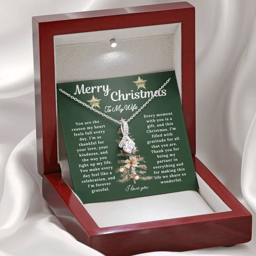 Timeless Love - Christmas Necklace for Wife Gift