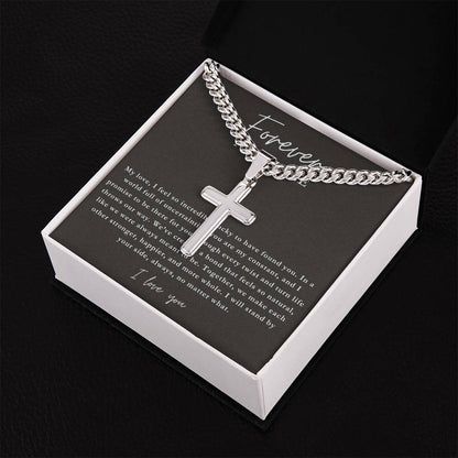 Forever Necklace - Faith and Love Gift For Him