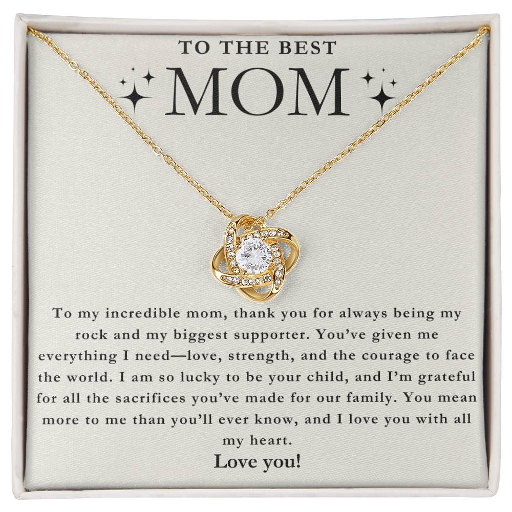 To The Best Mom - Necklace