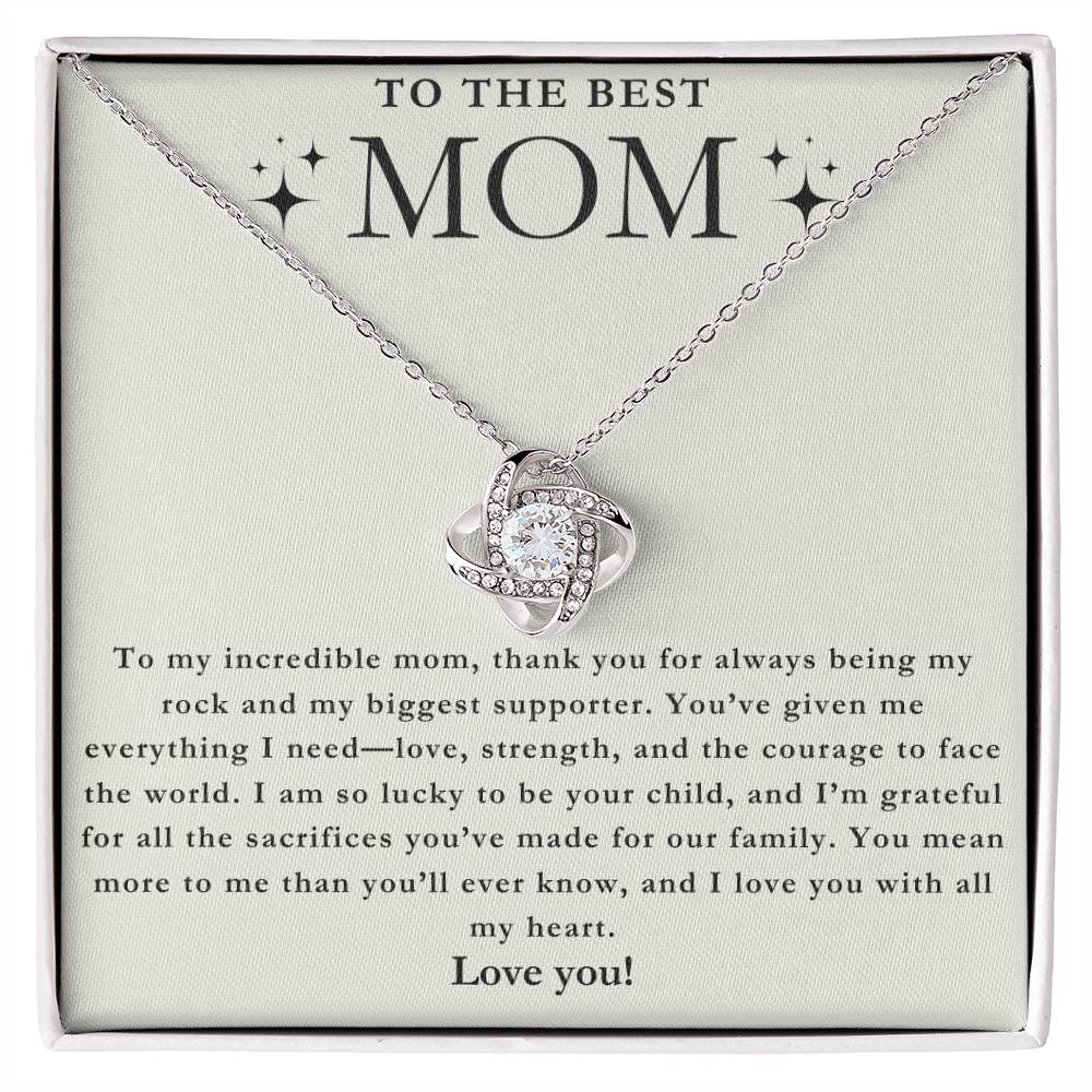 To The Best Mom - Necklace