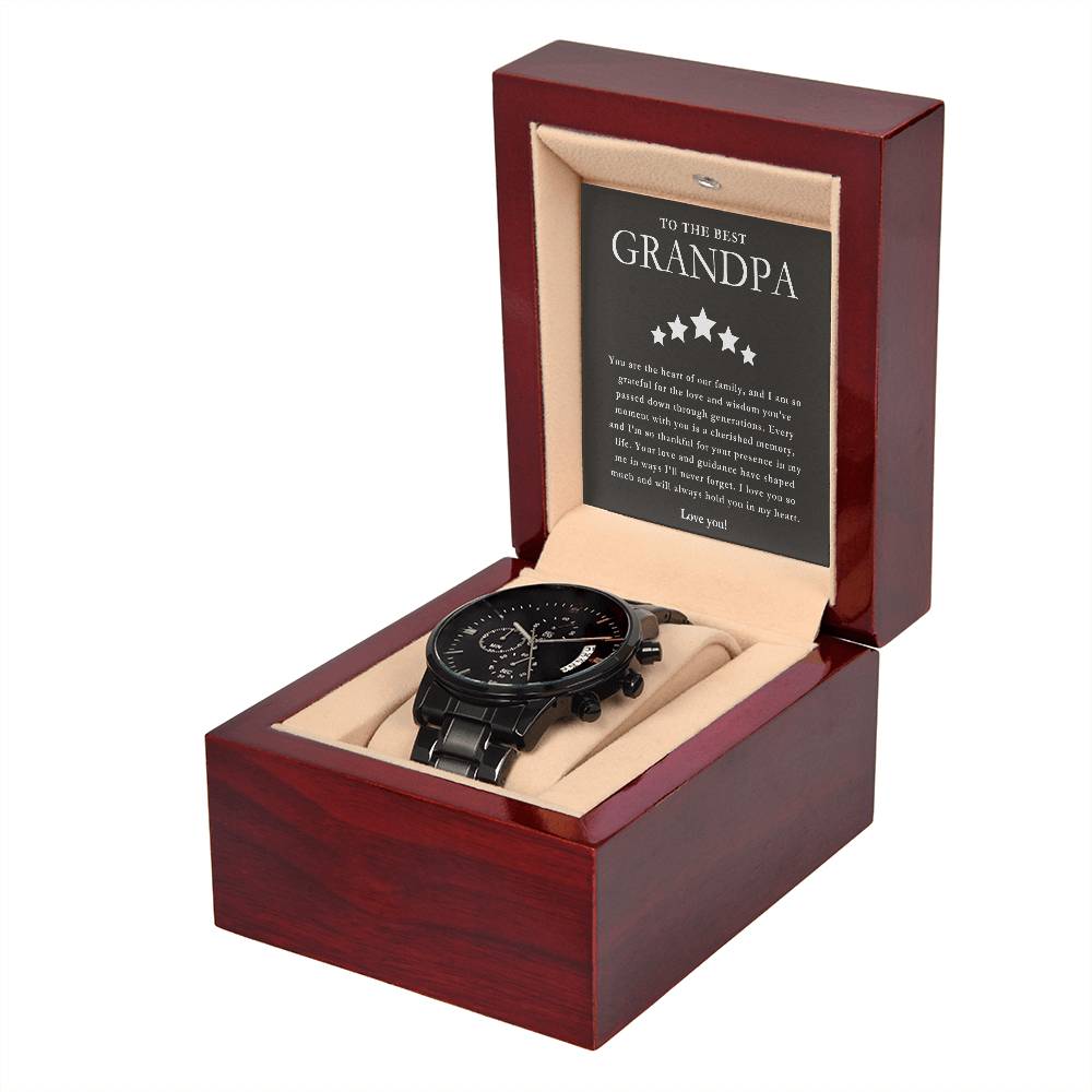 Best Grandpa Ever - Timeless Watch Gift