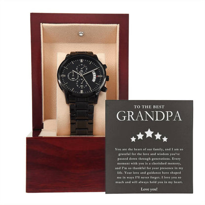 Best Grandpa Ever - Timeless Watch Gift