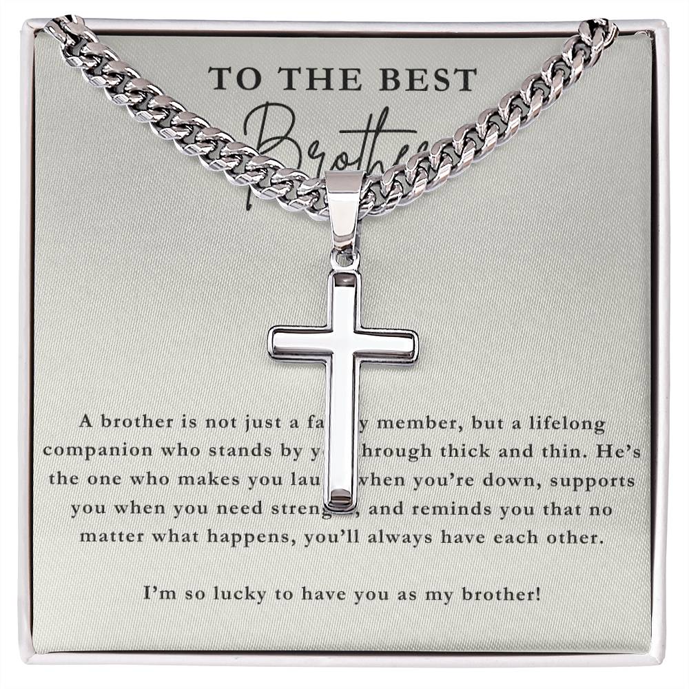 The Best Brother - Strong Faith Necklace