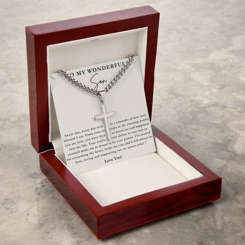 My Greatest Blessing - A Gift For Him - Son Necklace