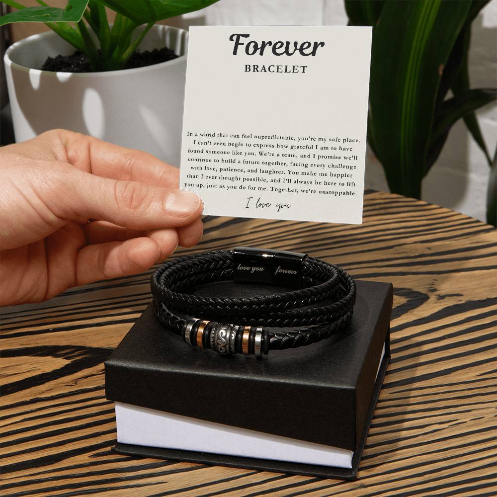 Forever Bracelet - I Love You Gift For Him