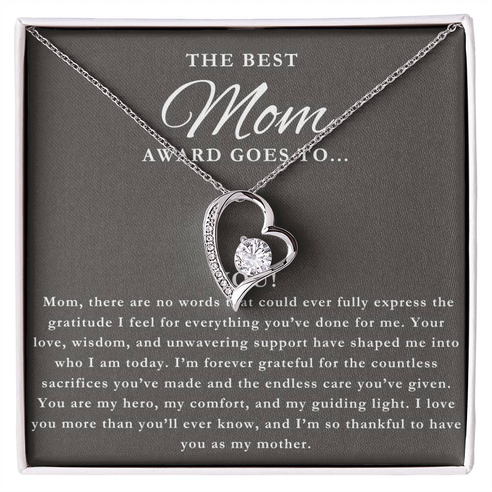 The Best Mom In The Whole World - Necklace For Mom