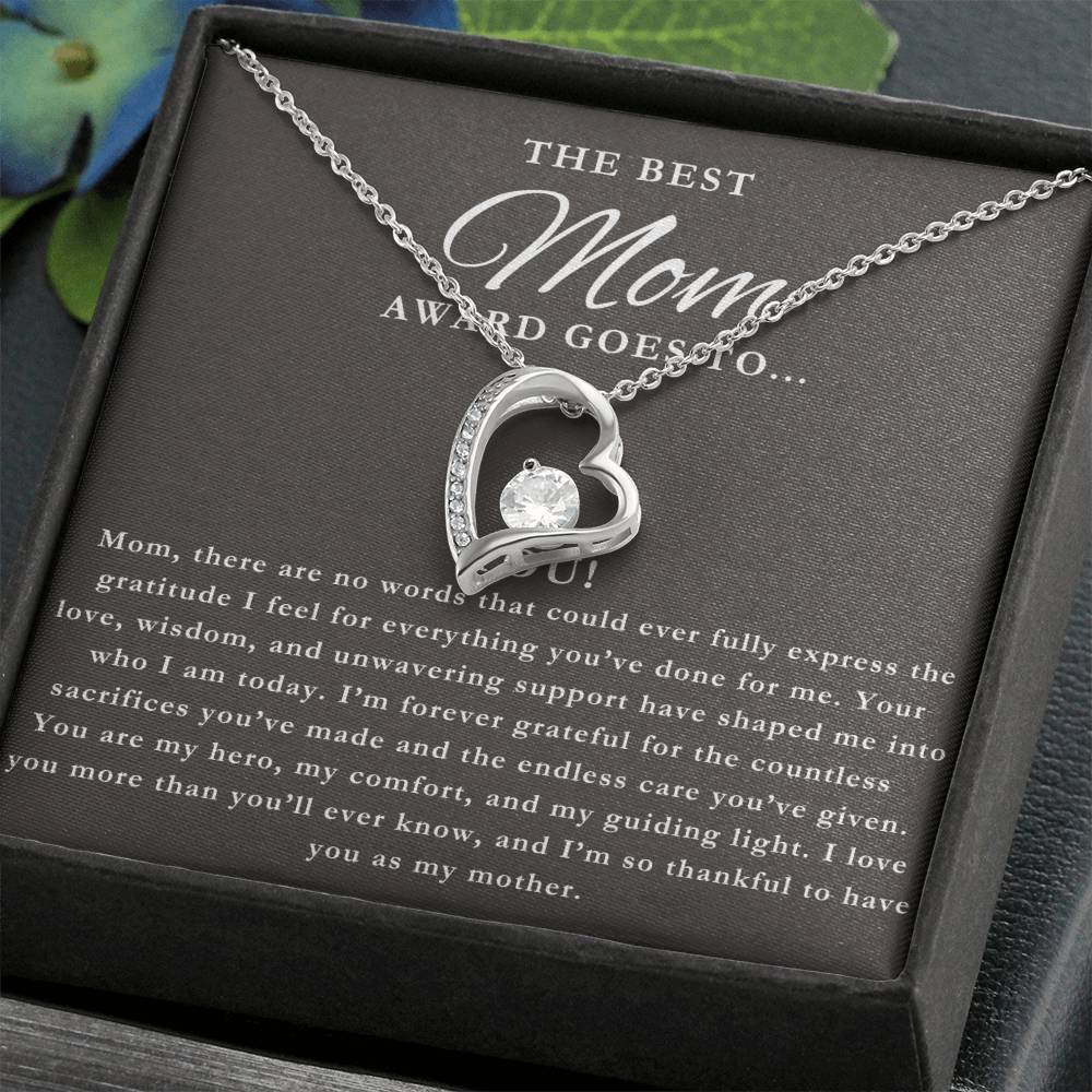 The Best Mom In The Whole World - Necklace For Mom