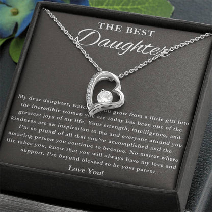 The Best Daughter  - Proud Of You Necklace