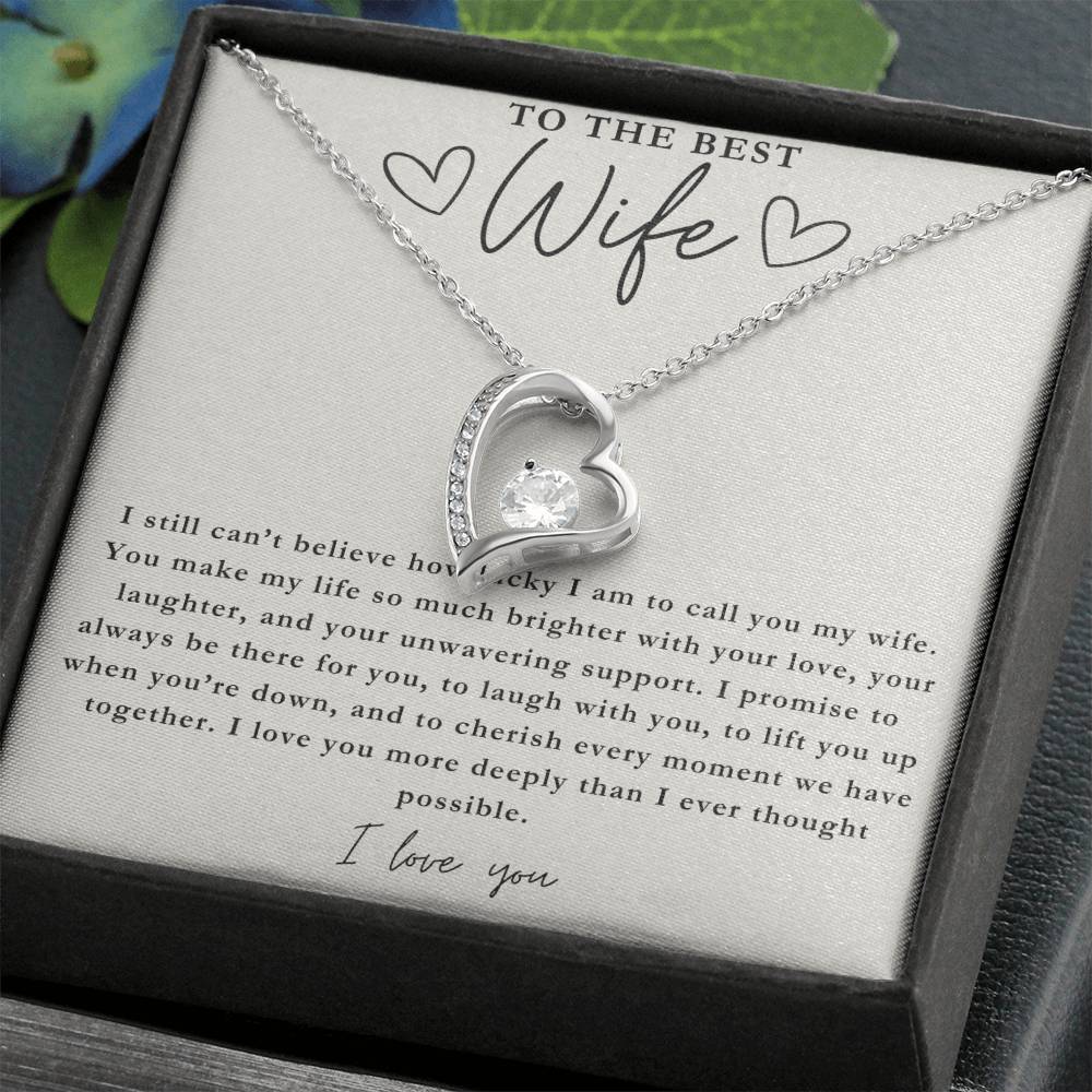 To The Best Wife - Love Necklace