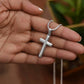 To The Best Granddaughter - Love and Faith Necklace